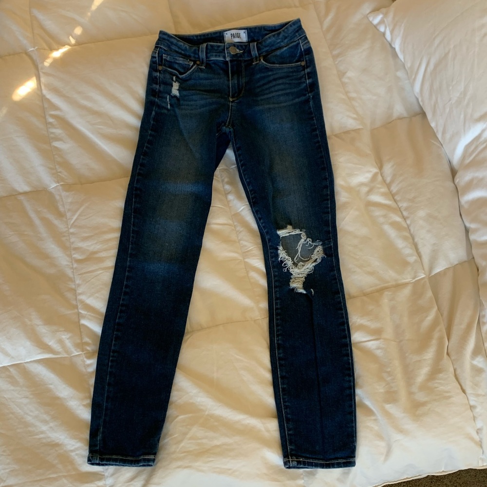 PAIGE Verdugo Ankle Skinny Jeans